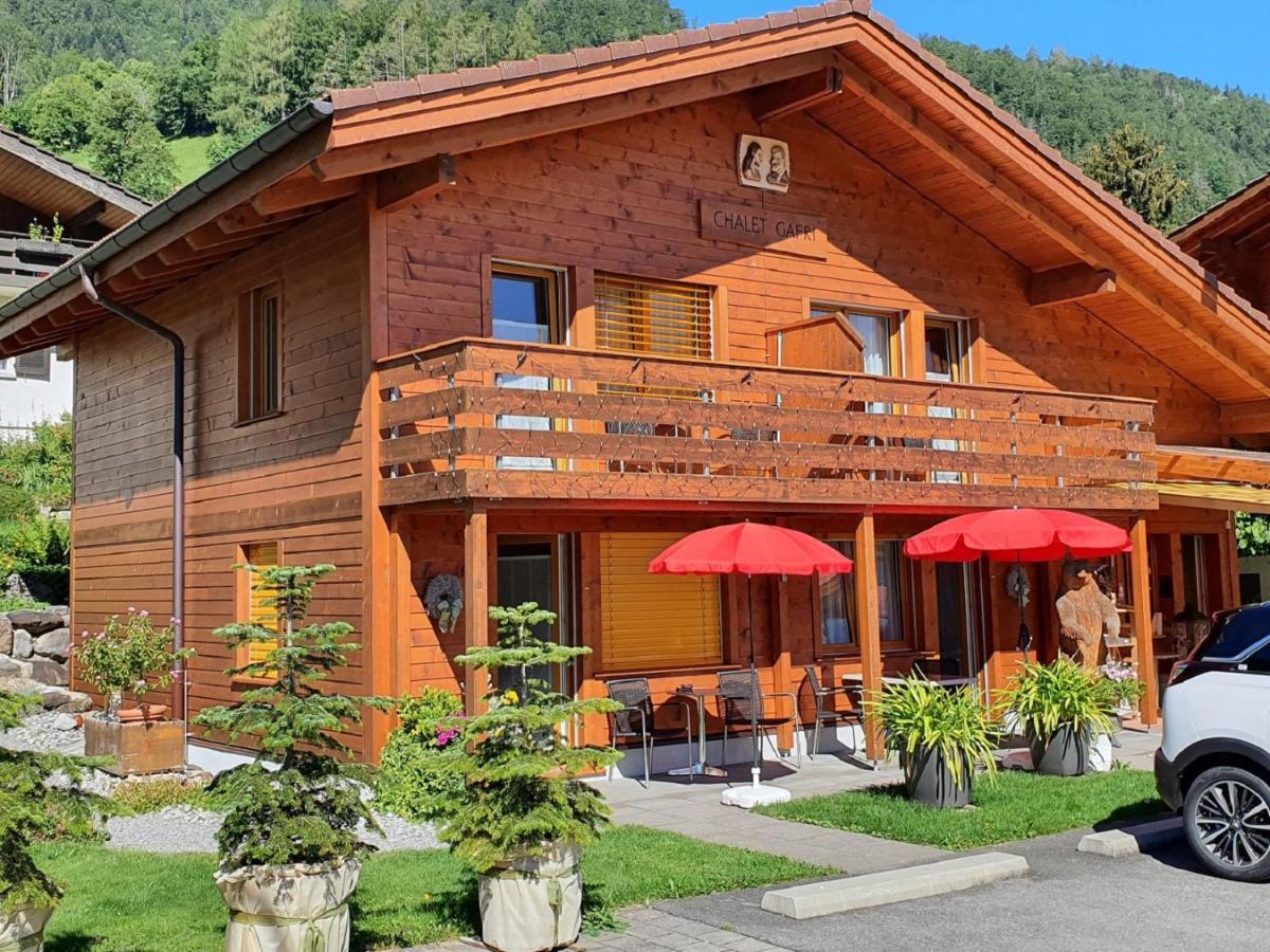 BnB Chalet-Gafri - Frühstückspension Wilderswil Exterior foto