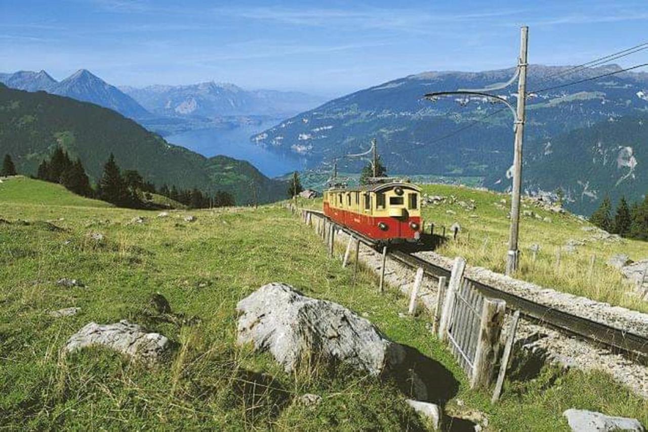 BnB Chalet-Gafri - Frühstückspension Wilderswil Exterior foto